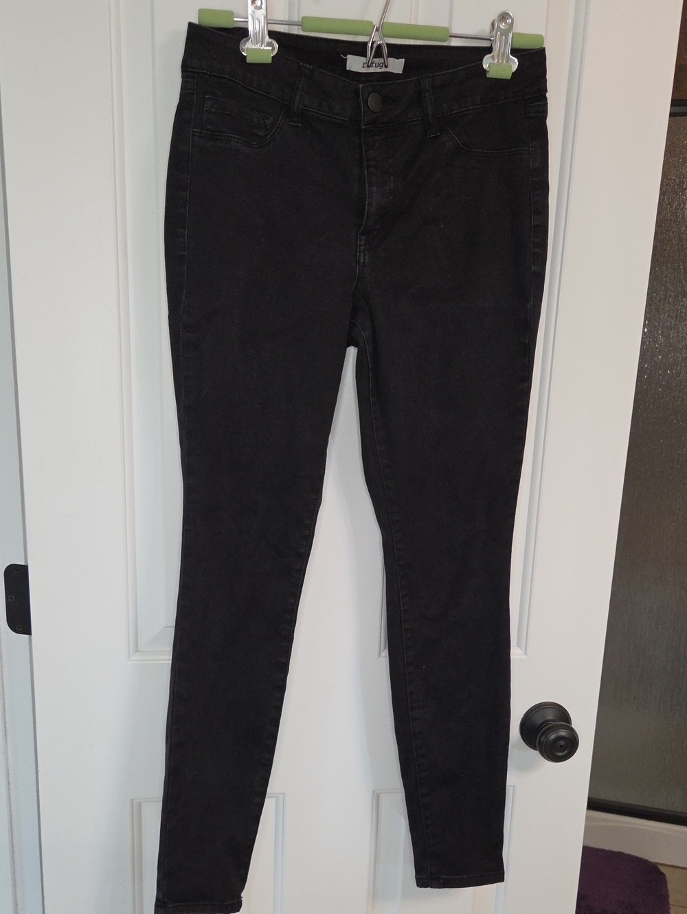 Refuge Black Skinny Jeans